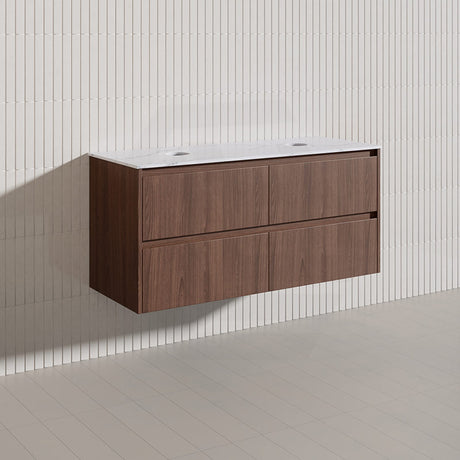 Lukka Gladstone Modern 1200mm Wall Hung Vanity Plywood Cabinet Variant Colour Available