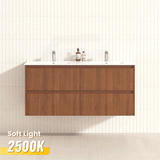 Lukka Gladstone Modern 1200mm Wall Hung Vanity Plywood Cabinet Variant Colour Available