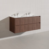 Lukka Gladstone Modern 1200mm Wall Hung Vanity Plywood Cabinet Variant Colour Available