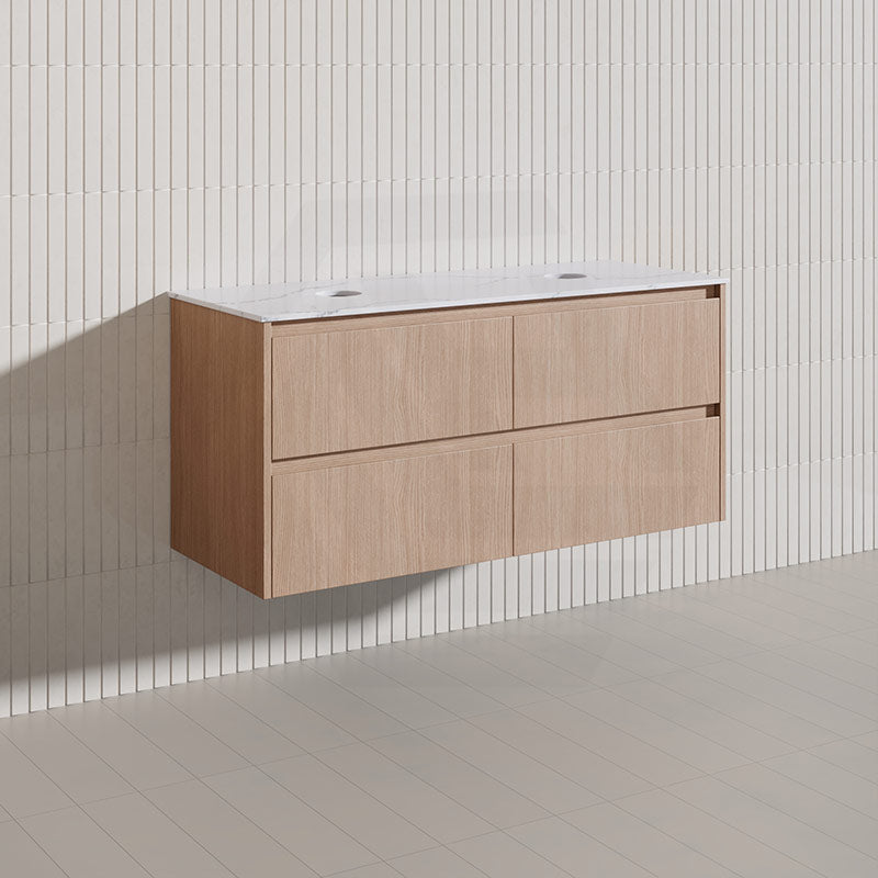Lukka Gladstone Modern 1200mm Wall Hung Vanity Plywood Cabinet Variant Colour Available