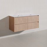 Lukka Gladstone Modern 1200mm Wall Hung Vanity Plywood Cabinet Variant Colour Available