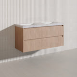 Lukka Gladstone Modern 1200mm Wall Hung Vanity Plywood Cabinet Variant Colour Available