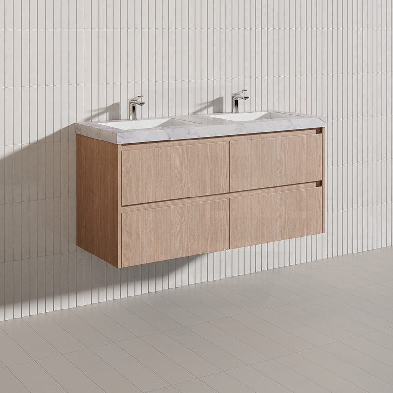 Lukka Gladstone Modern 1200mm Wall Hung Vanity Plywood Cabinet Variant Colour Available