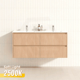 Lukka Gladstone Modern 1200mm Wall Hung Vanity Plywood Cabinet Variant Colour Available