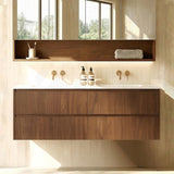 Lukka Gladstone Modern 1500mm Wall Hung Vanity Plywood Cabinet Variant Colour Available