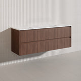 Lukka Gladstone Modern 1500mm Wall Hung Vanity Plywood Cabinet Variant Colour Available