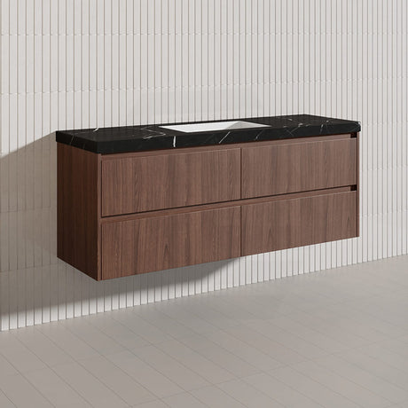 Lukka Gladstone Modern 1500mm Wall Hung Vanity Plywood Cabinet Variant Colour Available