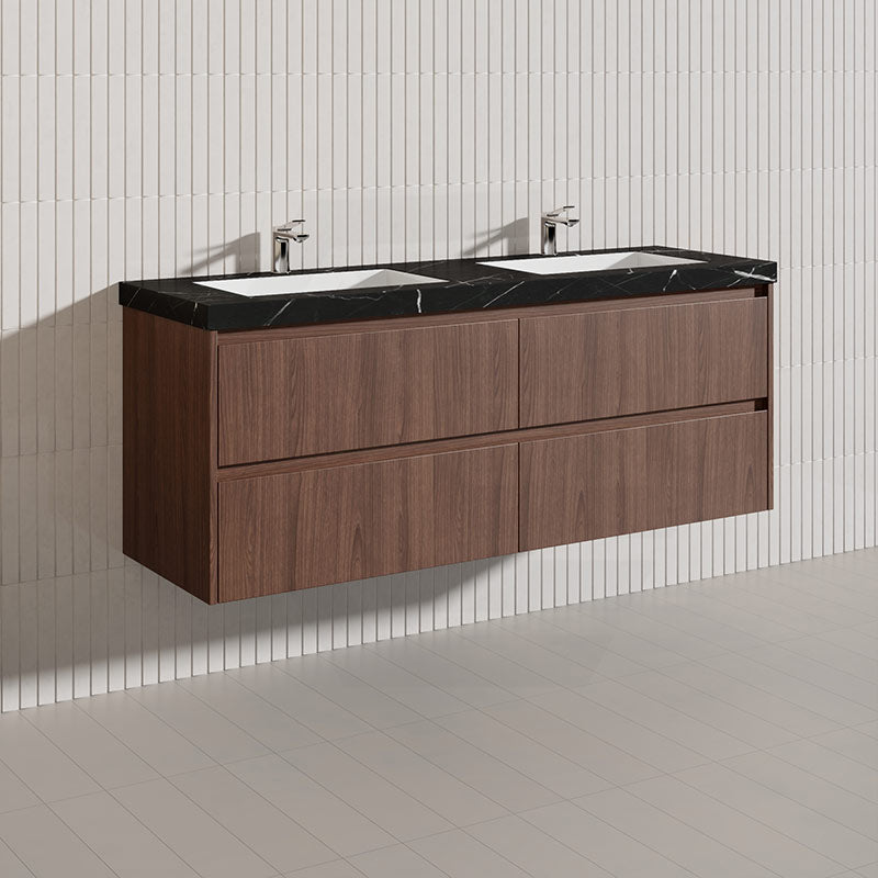 Lukka Gladstone Modern 1500mm Wall Hung Vanity Plywood Cabinet Variant Colour Available