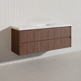 Lukka Gladstone Modern 1500mm Wall Hung Vanity Plywood Cabinet Variant Colour Available