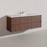 Lukka Gladstone Modern 1500mm Wall Hung Vanity Plywood Cabinet Variant Colour Available