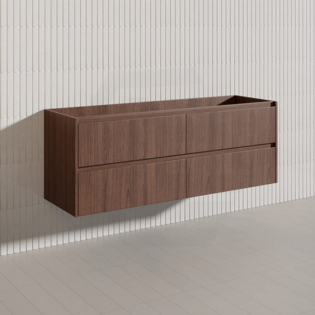 Lukka Gladstone Modern 1500mm Wall Hung Vanity Plywood Cabinet Variant Colour Available