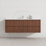 Lukka Gladstone Modern 1500mm Wall Hung Vanity Plywood Cabinet Variant Colour Available