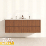 Lukka Gladstone Modern 1500mm Wall Hung Vanity Plywood Cabinet Variant Colour Available
