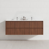 Lukka Gladstone Modern 1500mm Wall Hung Vanity Plywood Cabinet Variant Colour Available