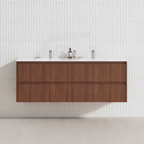 Lukka Gladstone Modern 1500mm Wall Hung Vanity Plywood Cabinet Variant Colour Available