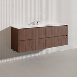 Lukka Gladstone Modern 1500mm Wall Hung Vanity Plywood Cabinet Variant Colour Available