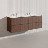 Lukka Gladstone Modern 1500mm Wall Hung Vanity Plywood Cabinet Variant Colour Available
