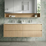Lukka Gladstone Modern 1500mm Wall Hung Vanity Plywood Cabinet Variant Colour Available