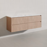 Lukka Gladstone Modern 1500mm Wall Hung Vanity Plywood Cabinet Variant Colour Available