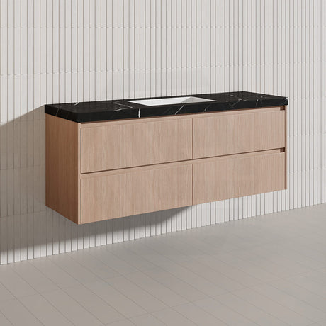 Lukka Gladstone Modern 1500mm Wall Hung Vanity Plywood Cabinet Variant Colour Available