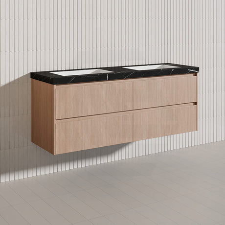 Lukka Gladstone Modern 1500mm Wall Hung Vanity Plywood Cabinet Variant Colour Available
