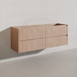 Lukka Gladstone Modern 1500mm Wall Hung Vanity Plywood Cabinet Variant Colour Available