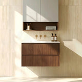 Lukka Gladstone Modern 600mm Wall Hung Vanity Plywood Cabinet Variant Colour Available