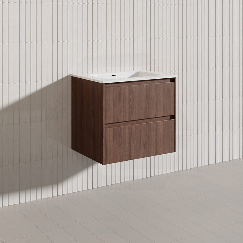 Lukka Gladstone Modern 600mm Wall Hung Vanity Plywood Cabinet Variant Colour Available