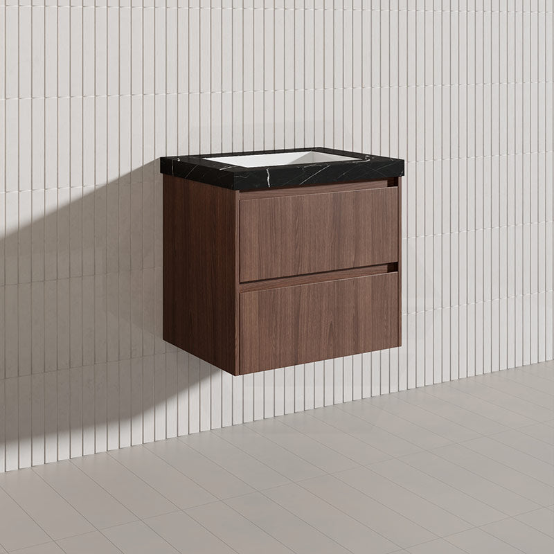 Lukka Gladstone Modern 600mm Wall Hung Vanity Plywood Cabinet Variant Colour Available