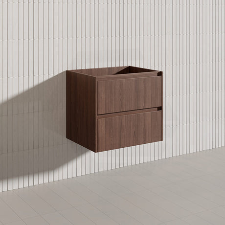 Lukka Gladstone Modern 600mm Wall Hung Vanity Plywood Cabinet Variant Colour Available