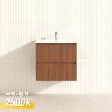 Lukka Gladstone Modern 600mm Wall Hung Vanity Plywood Cabinet Variant Colour Available