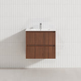 Lukka Gladstone Modern 600mm Wall Hung Vanity Plywood Cabinet Variant Colour Available