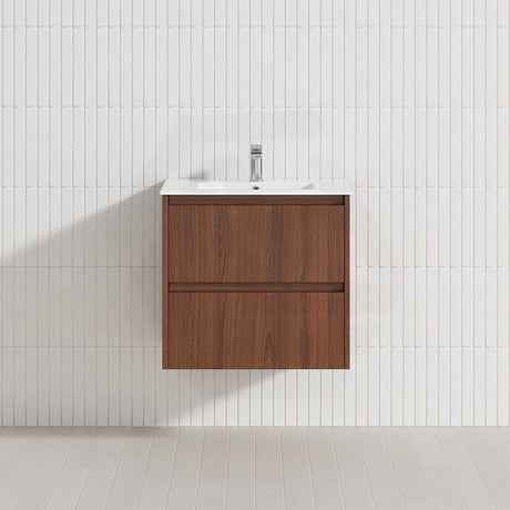 Lukka Gladstone Modern 600mm Wall Hung Vanity Plywood Cabinet Variant Colour Available