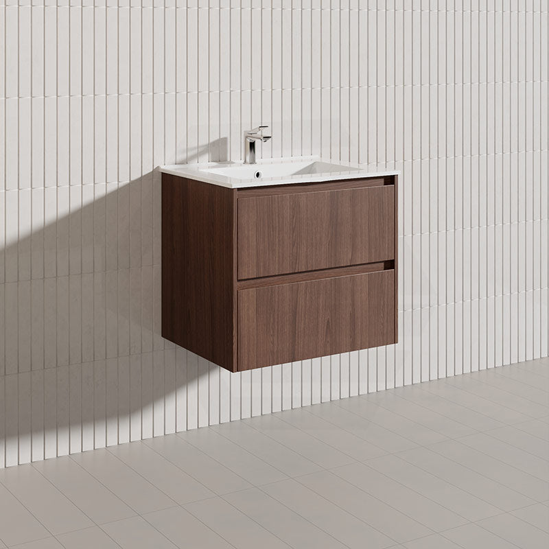 Lukka Gladstone Modern 600mm Wall Hung Vanity Plywood Cabinet Variant Colour Available