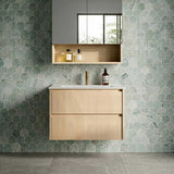 Lukka Gladstone Modern 600mm Wall Hung Vanity Plywood Cabinet Variant Colour Available
