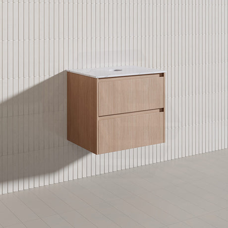 Lukka Gladstone Modern 600mm Wall Hung Vanity Plywood Cabinet Variant Colour Available