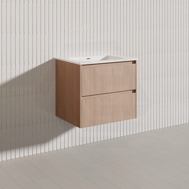 Lukka Gladstone Modern 600mm Wall Hung Vanity Plywood Cabinet Variant Colour Available