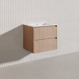 Lukka Gladstone Modern 600mm Wall Hung Vanity Plywood Cabinet Variant Colour Available