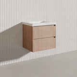 Lukka Gladstone Modern 600mm Wall Hung Vanity Plywood Cabinet Variant Colour Available