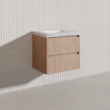 Lukka Gladstone Modern 600mm Wall Hung Vanity Plywood Cabinet Variant Colour Available