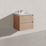 Lukka Gladstone Modern 600mm Wall Hung Vanity Plywood Cabinet Variant Colour Available