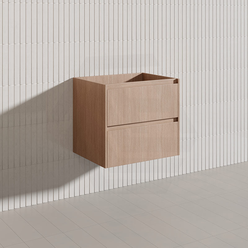 Lukka Gladstone Modern 600mm Wall Hung Vanity Plywood Cabinet Variant Colour Available