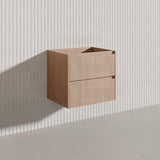 Lukka Gladstone Modern 600mm Wall Hung Vanity Plywood Cabinet Variant Colour Available