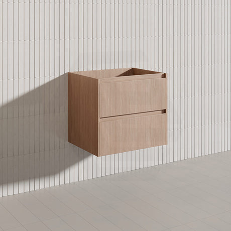Lukka Gladstone Modern 600mm Wall Hung Vanity Plywood Cabinet Variant Colour Available