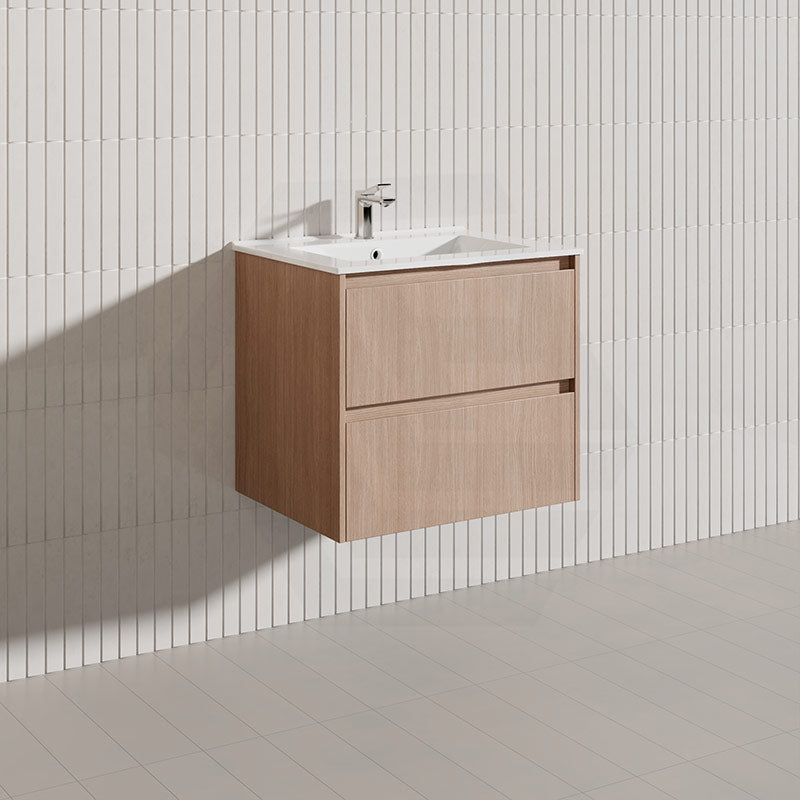 Lukka Gladstone Modern 600mm Wall Hung Vanity Plywood Cabinet Variant Colour Available