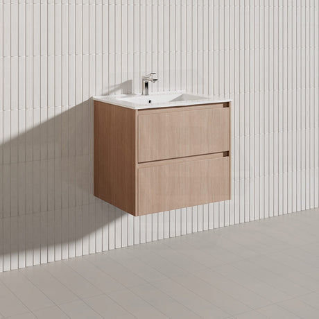 Lukka Gladstone Modern 600mm Wall Hung Vanity Plywood Cabinet Variant Colour Available