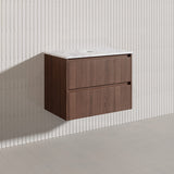 Lukka Gladstone Modern 750mm Wall Hung Vanity Plywood Cabinet Variant Colour Available