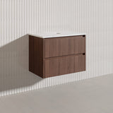 Lukka Gladstone Modern 750mm Wall Hung Vanity Plywood Cabinet Variant Colour Available
