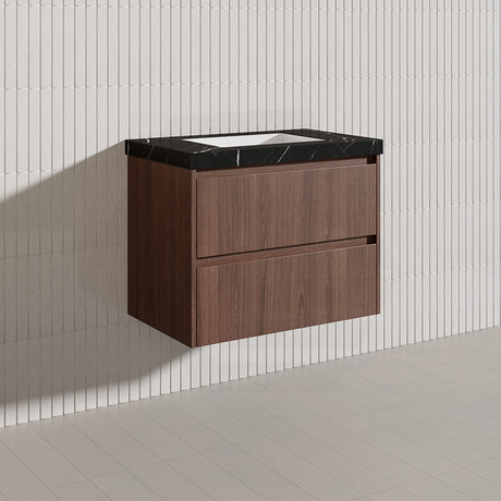 Lukka Gladstone Modern 750mm Wall Hung Vanity Plywood Cabinet Variant Colour Available