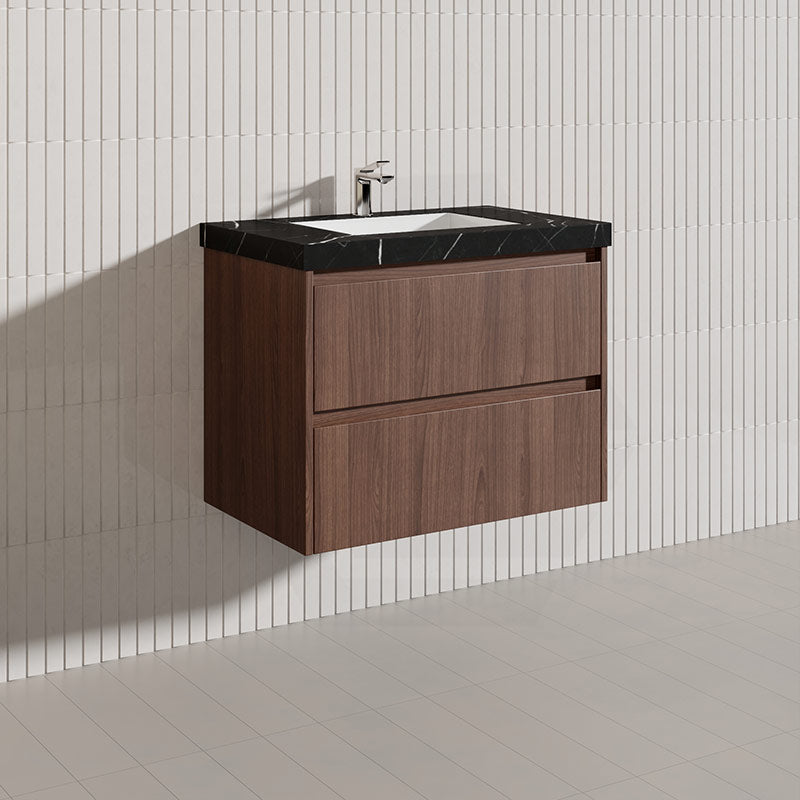 Lukka Gladstone Modern 750mm Wall Hung Vanity Plywood Cabinet Variant Colour Available